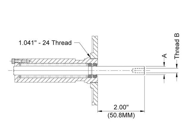 Hardened Alloy Steel Ejector Assembly with Adapter Plate - Image 1