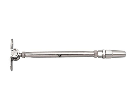 Quick Attach™ Swageless Stud and Wall Mount Turnbuckle - 316 Stainless Steel - Image 1