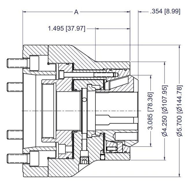 CB-NX Quick Change Collet Chuck - Dead Length Design - Image 2