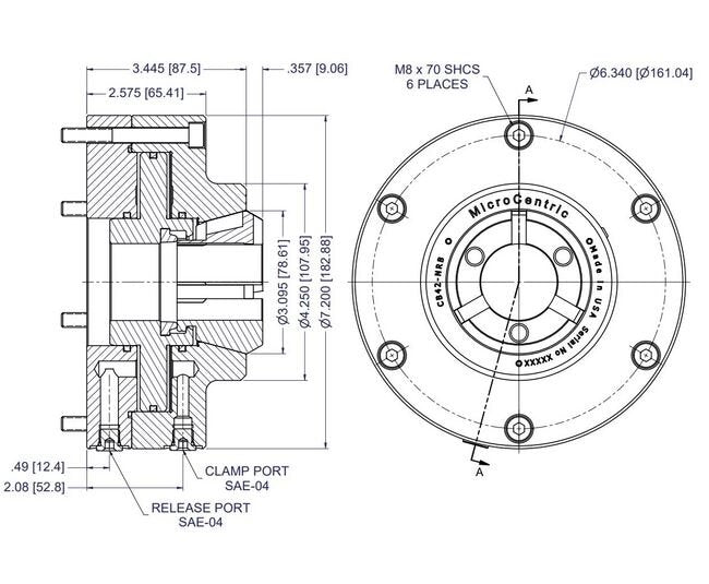 CB-NRB Stationary Design Collet Chucks - Image 2