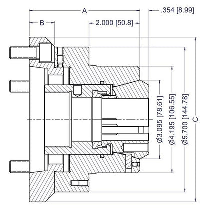 CB-NB Collet Chucks - Pull Back Design for Precision Machining - Image 2