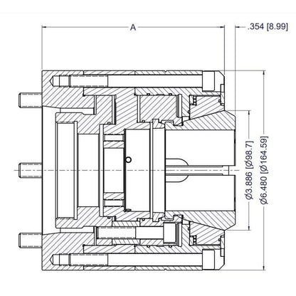 CB-AG Compensating Collet Chuck with Pull-Back Design - Image 2