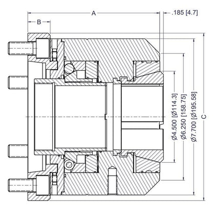 CB-NDR Dead Length Collet Chucks for Servo Stop Bar Loaders - Image 2