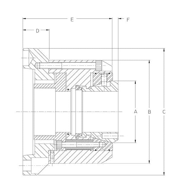 CB-ND Collet Chucks - Dead Length Design for Large Collet Sizes - Image 2