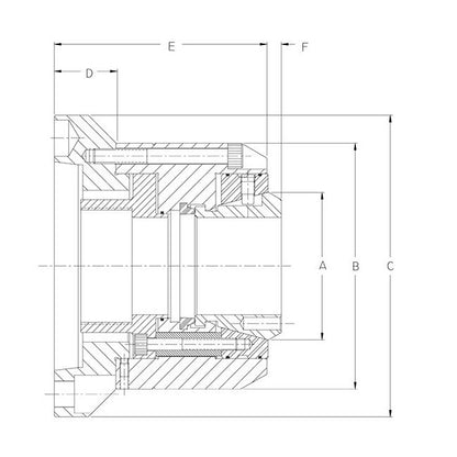 CB-ND Collet Chucks - Dead Length Design for Large Collet Sizes - Image 2