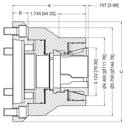 CB-NX Quick Change Collet Chuck - Dead Length Design - Image 2