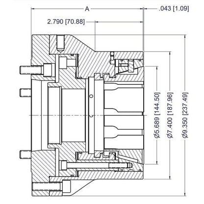 CB-NX Quick Change Collet Chuck - Dead Length Design - Image 2