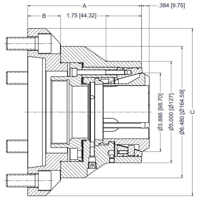 CB-NX Quick Change Collet Chuck - Dead Length Design - Image 2