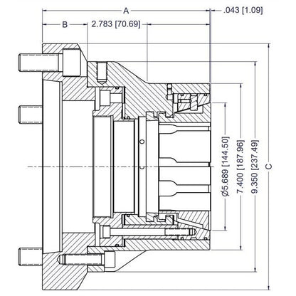 CB-NX Collet Chuck - Dead Length Design - Image 2