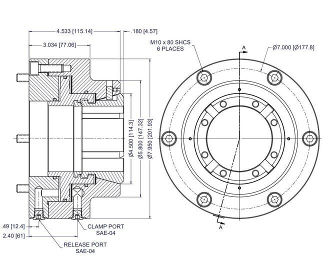 CB-NRB Stationary Design Quick Change Collet Chuck - Image 2