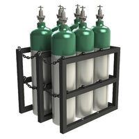Heavy-Duty Gas Cylinder Rack - 30x36in