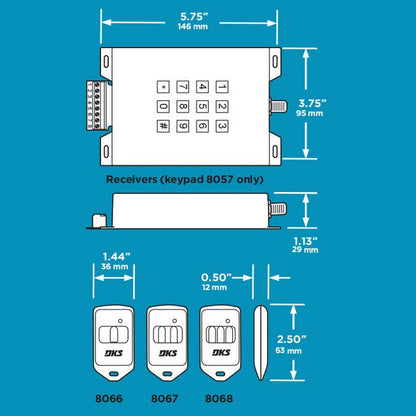 DoorKing MicroCLIK RF Access Control System - Image 2