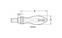 Lowell Model 115 Hexagonal Gear Ratcheting Crank Wrench
