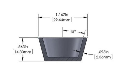 RDM-EB4 Series 7cm³ Aluminum Oxide E-Beam Liner - Image 2