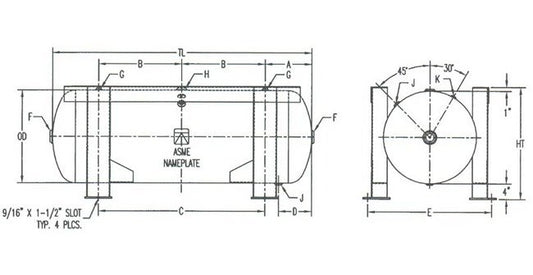 120-Gallon High-Pressure Grasshopper Tank - Image 1