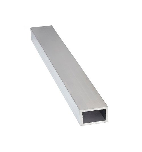 5 Inch (in) Dimension X Rectangle Aluminum Tube with Sharp Corner - Image 1