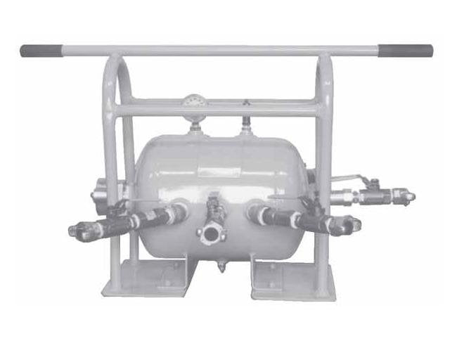 7 Gallon Air Receiver Manifold Assembly with Couplers - Image 1