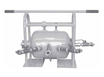 7 Gallon Air Receiver Manifold Assembly with Couplers - Image 1