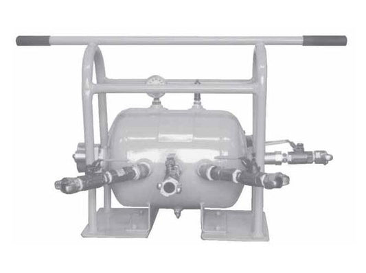 7 Gallon Air Receiver Manifold Assembly with Couplers - Image 1