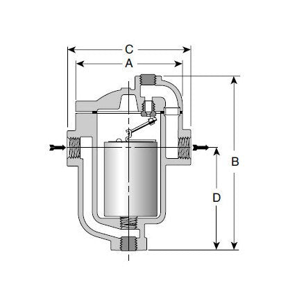 Armstrong 814-816 Series Inverted Bucket Steam Trap - Image 2