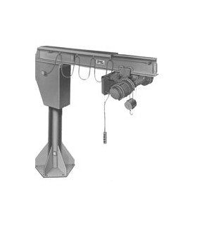 Heavy-Duty Base Plate Mounted Jib Crane - Image 1