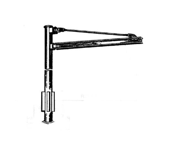 Model 600 CIM Concrete Insert Mount Jib Cranes - Image 1