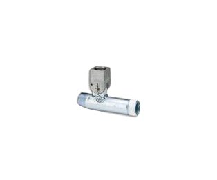 Duolok Male Run Tee Brass Fitting 1/4" x 1/4-18 MNPT - Image 1