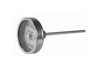 Reotemp Bimetal Thermometer - Stainless Steel, 5 Inch Dial