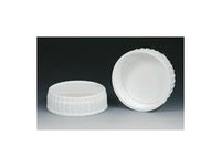 63mm White HDPE Replacement Caps for 2-1/2 oz Carboys Bottles (Pack of 100)