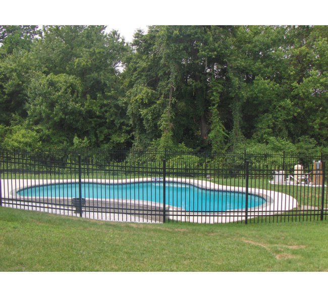 Durable Residential Pool Fences - Vinyl & Wood Options - Image 1