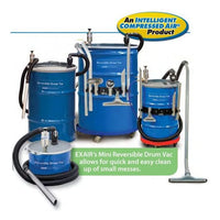 Industrial Reversible Drum Vac Cleaner 55 Gallon