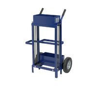 Heavy-Duty Steel Strapping Work Cart for Ribbon Wound Strapping