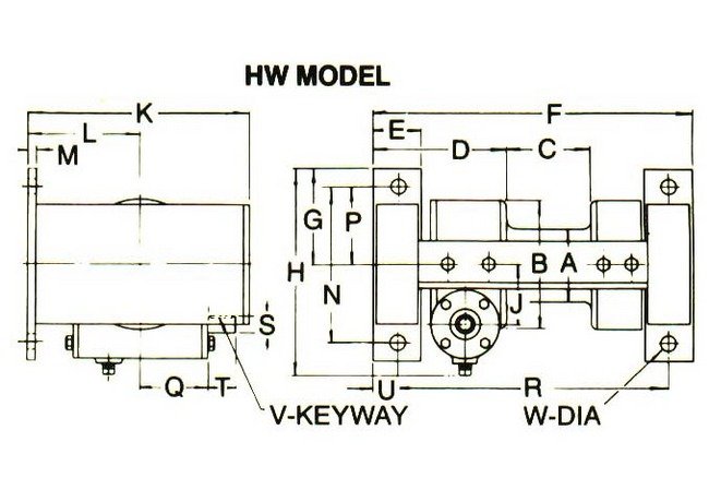 HA & HW Hand Winches - 4000 lbs. Capacity - Image 2