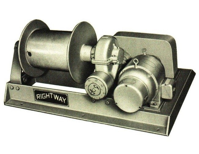 Rightway Winches Model E4 Heavy Duty Hoists - Image 1