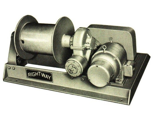 Rightway Winches Model E4 Heavy Duty Hoists - Image 1