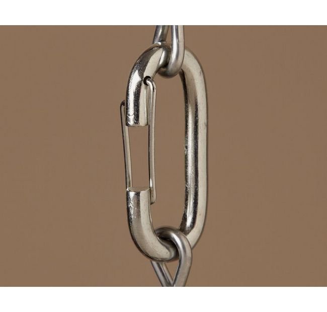 Oval Spring Snap Link Connector - Image 1