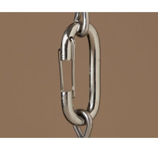 Oval Spring Snap Link Connector - Image 1