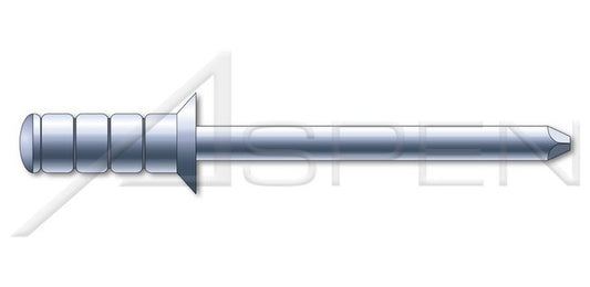 Steel Zinc Plated Countersunk External Steel Body/Steel Pin Multigrip Rivet - Image 1