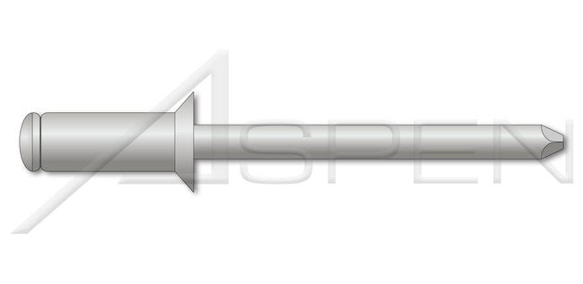 Countersunk External Head Aluminum Body/Aluminum Pin Blind Rivet - Image 1