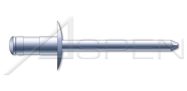 Low Profile Steel Body/Steel Pin Multigrip Rivet - Image 1