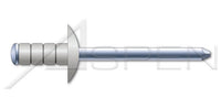 Brazier Head Aluminum Body/Steel Pin Multigrip Rivet