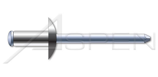 Dome Head Stainless Steel Body/Steel Pin Blind Rivet - Image 1