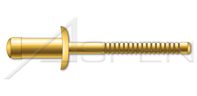 Dome Head Steel Body/Pin Structural Rivet - Image 1