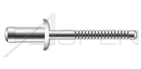 AISI 304 Stainless Steel (18-8) Dome Head Stainless Steel Body/Pin Structural Rivet