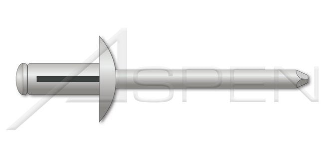 3-Star Aluminum Body/Aluminum Pin Blind Rivet - Image 1