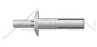 Brazier Head Aluminum Body/Pin Drive Pin Rivet