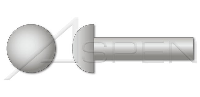 Aluminum Round Head Solid Rivet - Image 1