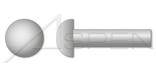 Aluminum Round Head Solid Rivet - Image 1