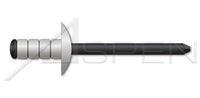 Black Phosphate Coated Dome Head Aluminum Body/Steel Pin Multigrip Rivet