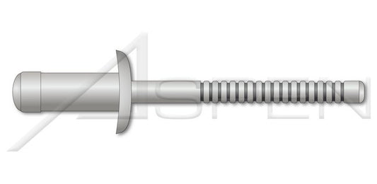 Dome Head Aluminum Body/Pin Structural Rivet - Image 1